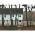 thumbnail image 2 of Harper, Ethan 14x12 White Modern Wood Framed Museum Art Print Titled - Autumn Barns I, 2 of 4