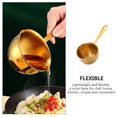 thumbnail image 2 of HLONK Mini Pan Pour Oil Pot Stainless Steel Small Flat Skillet Wok Household Sauce Saute Pots for Cooking, 2 of 6