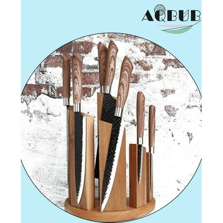 

Semi-circular 360° Magnetic Knife Block Holder Rack