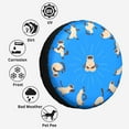 thumbnail image 6 of Kdxio Cats Yoga for Tire Cover Wheel Protectors Tyre Covers Weatherproof Wheel Covers Universal Fit for Trailer Rv SUV Truck Camper Travel Trailers 16 inch, 6 of 8