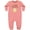 Mauve, variant on Inktastic Cute Kawaii Dumpling Baby Baby Fleece Romper