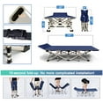 thumbnail image 6 of Lilypelle Folding Camping Cot with Thick Mattress, Double Layer Oxford Strong Heavy Duty Sleeping Cots with Carry Bag, Portable Travel Camp Cots for Home/Office Nap and Beach Vacation, 6 of 8