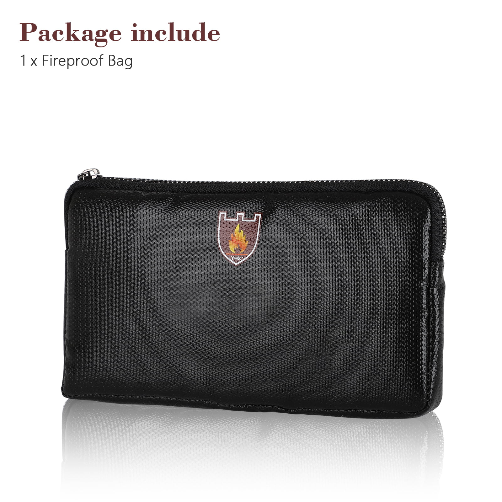 TSV Fireproof Money Document Bag 8.2 x 4.7 Inches photo 8