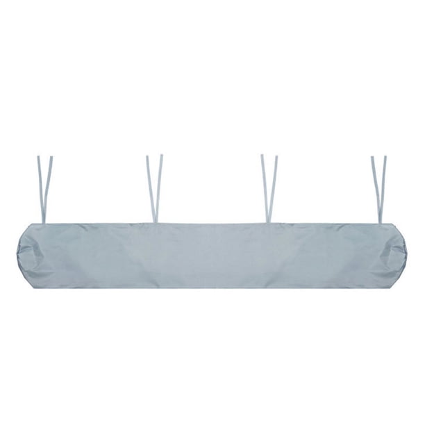 Toldo retráctil impermeable y duradero Matsuzay para Camping Protector de riel gris 2 metros