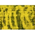thumbnail image 1 of Ahgly Company Indoor Rectangle Abstract Yellow Modern Area Rugs, 5' x 7', 1 of 4