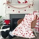 thumbnail image 4 of Manta Romántica de Franela Roja para San Valentín | Manta Cálida para Cama y Sofá | Suave y Cómoda | Blanca | 100X130Cm | Regalo Ideal para Enamorados, 4 of 6
