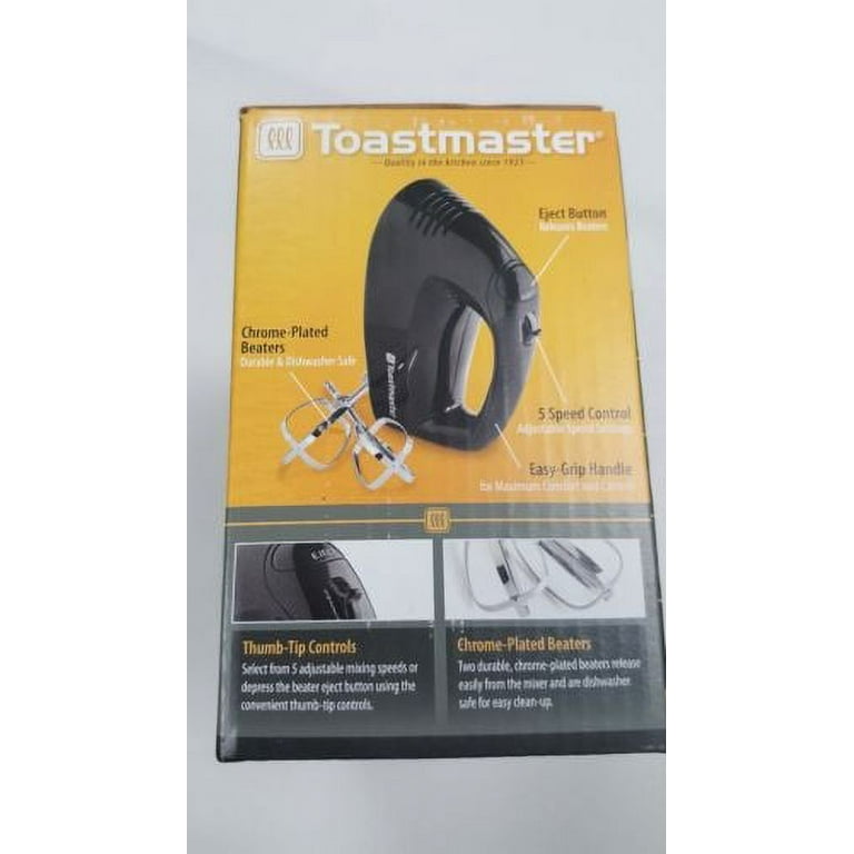 Toastmaster Hand Immersion Blender, Black