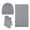 501_Grey, variant on Women's Gloves Mittens Knitted Gloves Thickened And Velvet Screen Cycling Cold Proof Plush Couple'S Warm Woolen Gloves, Women's Accessories Gloves Mittens