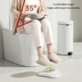 thumbnail image 3 of Toilet Potty Step Stool, Spring Stable Base High Load Capacity Ergonomic Angle Anti Slip Multifunctional Toilet Stool For Adults  For Office, 3 of 8