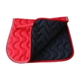thumbnail image 3 of amagogo Coussin de Siège pour Cheval Équestre, Antidérapant, Absorbant, Respirant, Polyester, Rouge, 3 of 9
