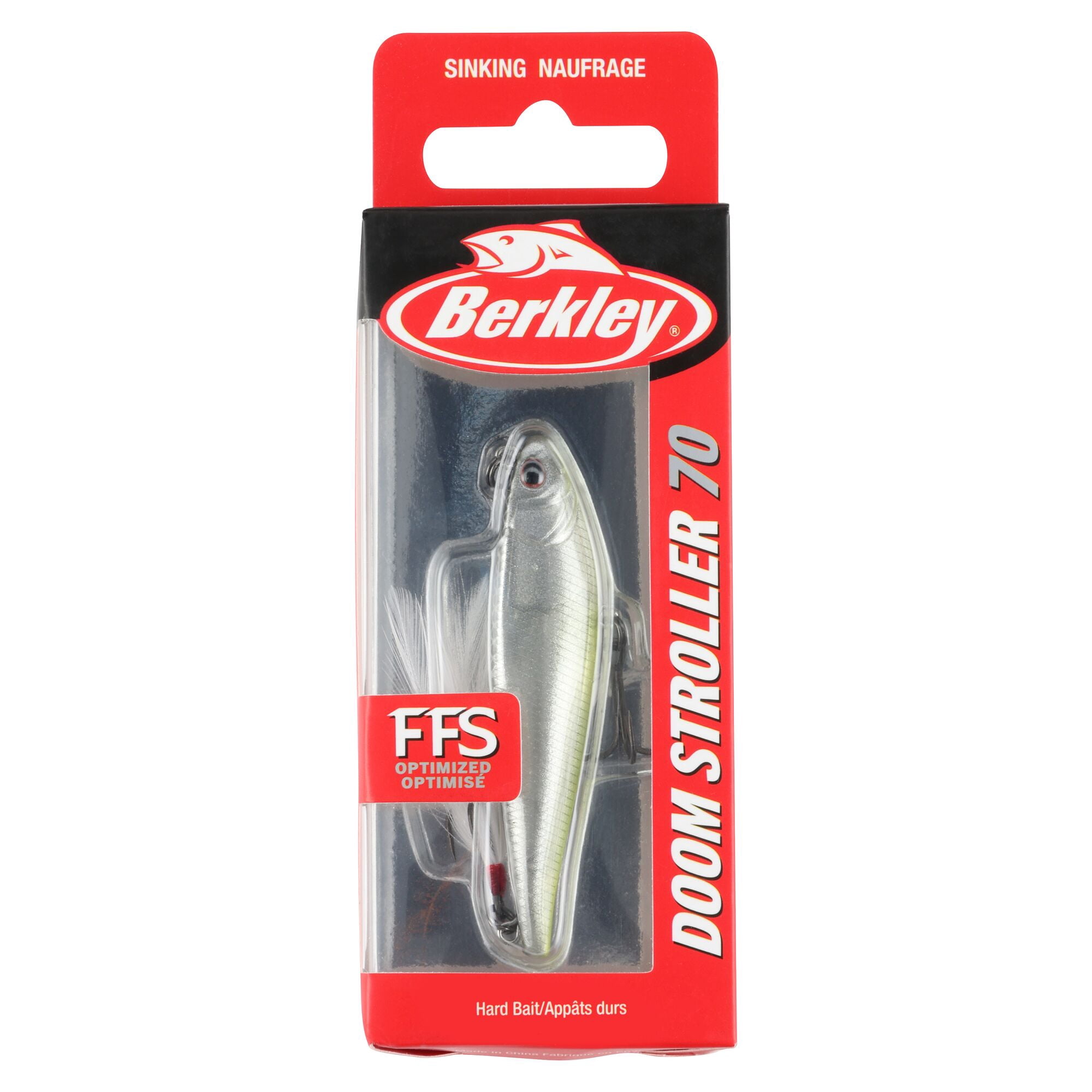 Berkley Doom Stroller Fishing Lure, 2.75 in, Misty Minnow (1-count)