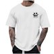 thumbnail image 1 of Camisetas de Cuello de la Tripulación de los Hombres de Poliéster Impreso en Seco Rápido, Cuello Redondo de Corte 3D para Gimnasio, Carrera, Ciclismo Y Ocasional, 1 of 4