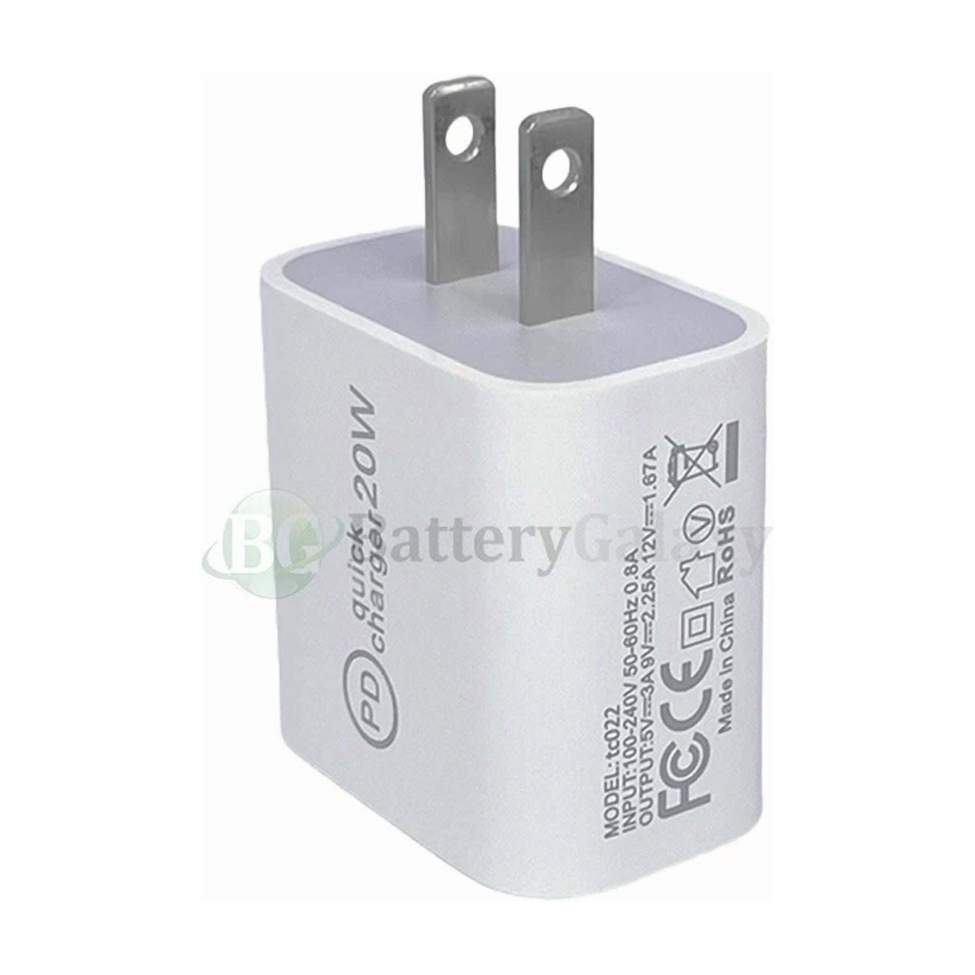 20W Fast Rapid Charger Block Usb Type-C Wall Adapter For Lenovo Tab M11 11.0