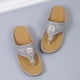 thumbnail image 5 of Zapatillas de cuña cómodas de verano para mujer, sandalias de playa informales de fondo grueso Wmkox8yii  ytu7007, 5 of 8