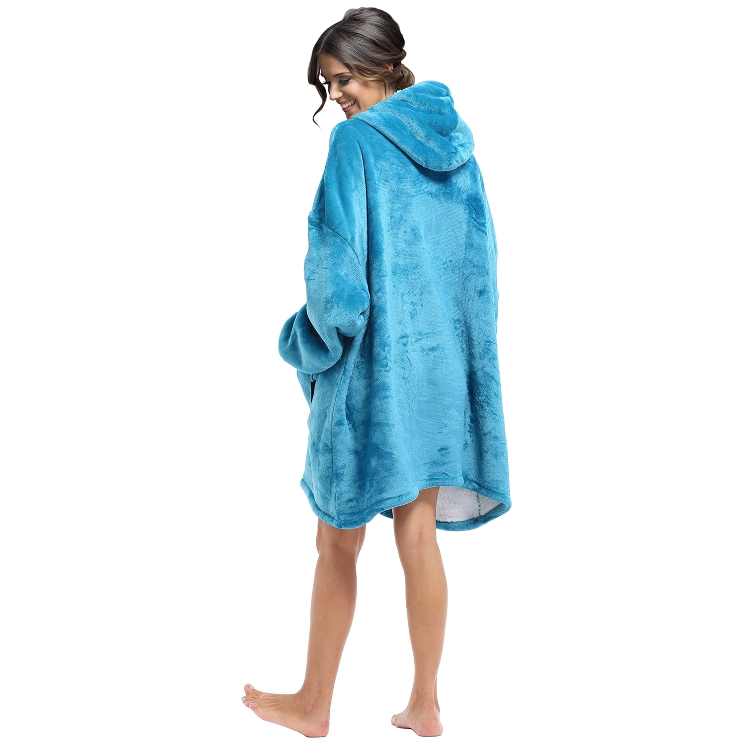 Solaris Hoodie Blanket Sweatshirt with Front Pocket for Men and