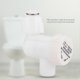thumbnail image 3 of Toilet Inlet Valve Water Filter Stainless Steel Mesh Bathroom Fitting Accessory, 3 of 4