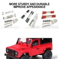thumbnail image 3 of fastboy Wheelbase Steering Link Rod Set For 1/12 D90 MN-99 OFF-Road RC Car Accessories Black, 3 of 6