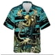 thumbnail image 3 of Camisas de verano para hombre 2024, novedad, con estampado 3D de tentáculos de pulpo, ropa con patrón creativo, camisetas de manga corta con solapa, 3 of 5