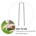 thumbnail image 6 of Troglfold Landscape Pin Garden Stakes Landscape Staples for Decorative Fences,5.91"X0.98"X0.12", 6 of 10
