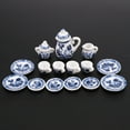 thumbnail image 2 of 1 / 12Th Dining Ware China Juego de Té CeráMica Casa MuñEcas Miniaturas, 2 of 8