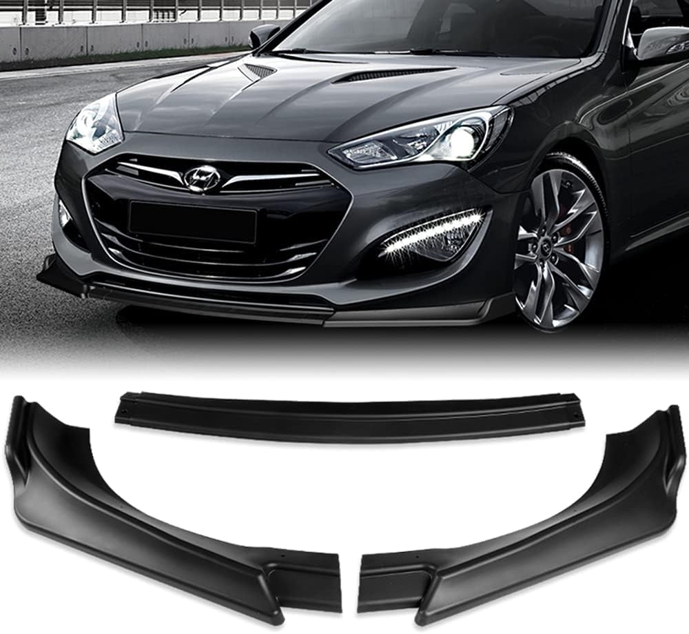 Q1-Tech , Front Bumper Lip fit for compatible with 2013 - 2016 Hyundai ...