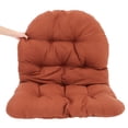 thumbnail image 4 of Supvox Hanging Basket Chair Cushion Coffee Polyester Soft Outdoor Relaxation, 4 of 6