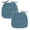 O597 Navy A 2Pack, variant on 2Pcs Chair Cushions for Dining Chairs, D-Shaped Seat Cushions with Removable Washable Cover and Ties, Chair Pads for Kitchen, Indoor Dining Room, Patio Chairs, 17" X 16"(Beige) Happy 2026!