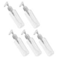 thumbnail image 2 of Himition 5pcs Empty Pump Bottles Refillable Bottles Shampoo Dispenser Empty Body Wash Bottles 100ml, 2 of 6