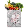 thumbnail image 1 of Farmhouse Floral Tote Bag - Foldable & Spacious Grocery Bag with Reinforced Stitching, 1 of 6