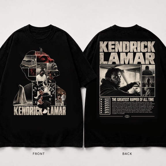 K,e,nd,r,ic,k L,a,m,a,r The Greatest Rapper Vintage Graphic T-Shirt, Hip Hop Streetwear Tee