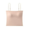 thumbnail image 2 of Top corto para mujer, camisola para mujer, camiseta sin mangas, camisetas cortas tipo camisola, sujetador Bralette, tirantes finos para Club, Festival, , playa SG Salvador  Top corto de mujer, 2 of 10