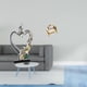 thumbnail image 2 of Figura De Pareja Romántica, Estatua Coleccionable, Adorno Para Dormitorio, Boda, Estantería, Armario, Decoración Del Hogar Con Sofá De Madera En Miniatura, Modelo Artesanal, Muebles De, 2 of 8