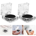 thumbnail image 2 of 10 cajas organizadoras de joyas con caja para anillos y expositor acrílico para anillos de compromiso y bodas, 2 of 7