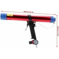 thumbnail image 2 of Herramienta de calafateo con aire comprimido para vidrio, incluye 8 cabezales de sellado, adaptador de cartucho universal de 300 a 600 ml, 2 of 5