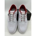 thumbnail image 4 of Jordan ADG 5 Men's Size 10 Wide White Red Leather Golf Shoes FQ7874 101, 4 of 6