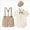 A30-Khaki, variant on 9-12 Months Infant Baby Boy Formal Suit 3Pcs Short Sleeve Romper Tops Suspender Shorts Hat 6 9 12 18 24 Months Kids Gentleman Wedding Pant Suits Infant Gentleman Outfits,Blue