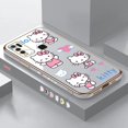 thumbnail image 3 of Funda enchapada de Hello Kitty de dibujos animados para Motorola Moto G60, G53, G52, G50, G40, G30, G22, G10, G9, G8, E20, E7, E7I, Power Plus Play Cover, 3 of 5