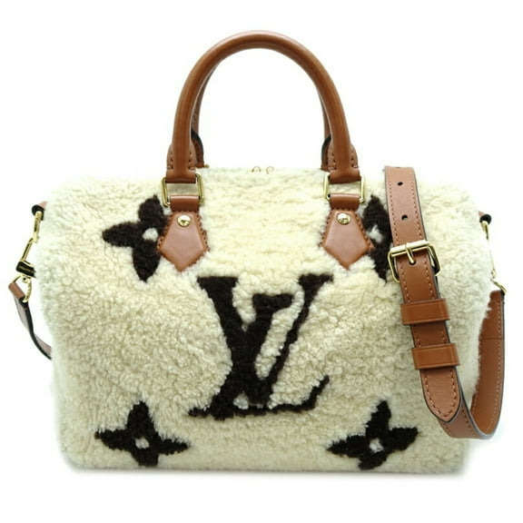 Pre-Owned Louis Vuitton Speedy Bandouliere 25 Women's Handbag M23468 Giant Monogram... (Good)