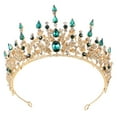 thumbnail image 1 of Wedding Crown Rhinestones Baroque Style Bridal Tiara Crown for Special Occasion, 1 of 8
