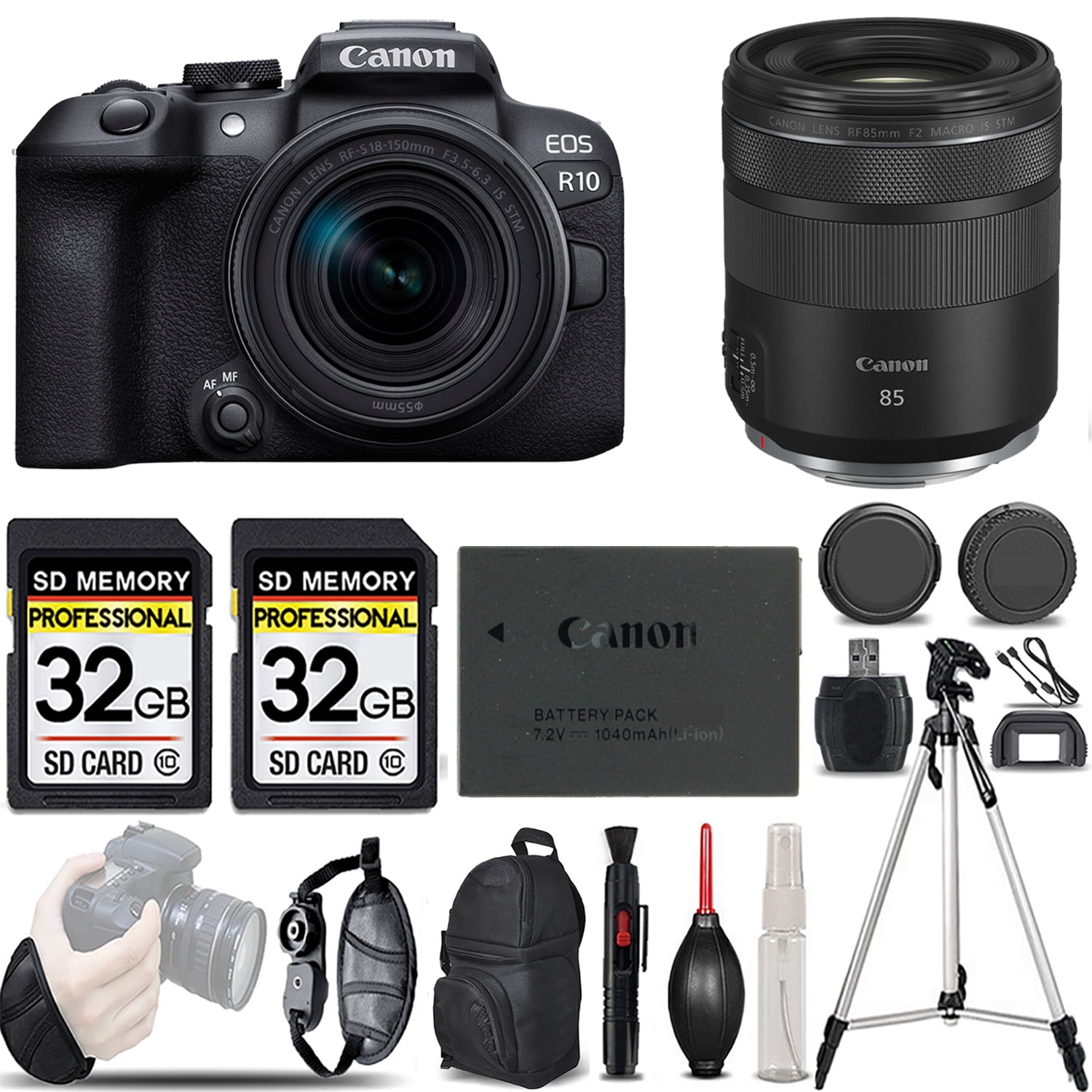 Canon EOS R Full Frame Mirrorless Camera with RF24-105mm F4-7.1 IS