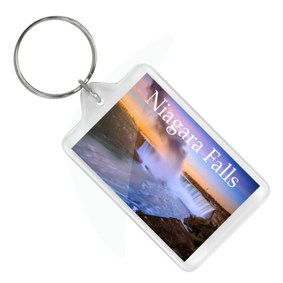Niagara Falls Keychain Lucite