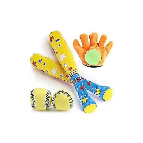Soft Baseball Sports Suit for Kids Baseball Toy Set Baseball Bats Gloves Balls for Kids Outdoor Sports Toys Ball Game Kids Gift
