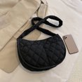 thumbnail image 3 of Bolso cruzados de moda bandolera acolchado de algodón acolchado Casual Diario, 3 of 8