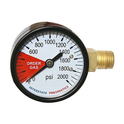 Replacement CO2 Pressure Gauge for Beer Kegerator Beer Jockey Tank