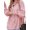 Red Stripes, variant on Women'S Striped Button Down Shirt Smocked Cuffed Boyfriend Blouse Ruffle Sleeve Casual Tunic Tops with Pockets Green Stripes S