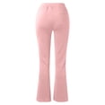 thumbnail image 5 of Womens Yoga Dress Pants Stretchy Pull On Straight Leg Business Casual Pants High Waist Dressy Slacks With Pockets, 5 of 5
