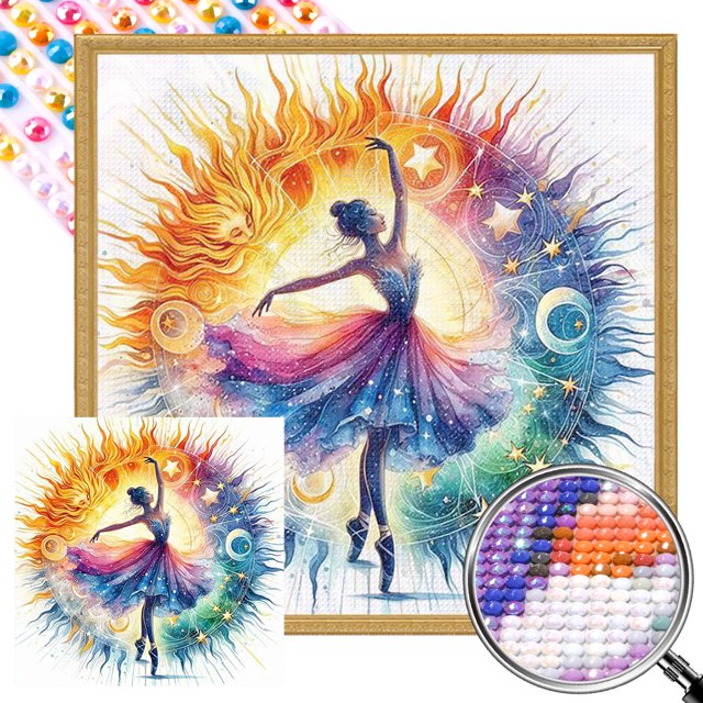 AB 5D DIY Taladro Ballet 45x45cm