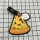 thumbnail image 3 of Etiqueta de equipaje con pegamento suave de PVC, colgante de papas fritas, hamburguesa, pizza, helado, cóctel, pastel, etiqueta de equipaje, 3 of 4