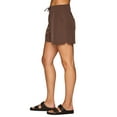 thumbnail image 3 of RBX Active Women's Relaxed Fit Stretch Woven Hiking Walking Shorts with Pockets, 3 of 5