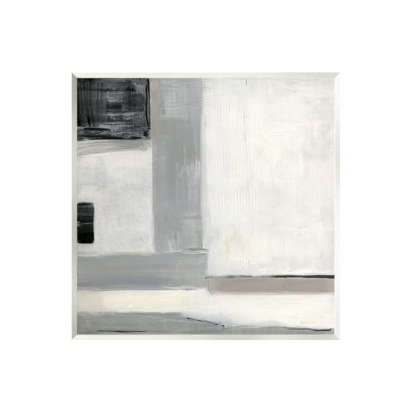 Stupell Modern Abstract Urban Air Abstract Painting Wall Plaque Unframed Art Print Wall Art